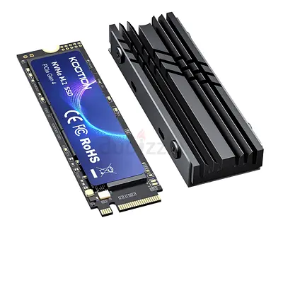 1Tb KOOTION NVMe M.2 SSD PCIe Gen 4 with Heat Sink