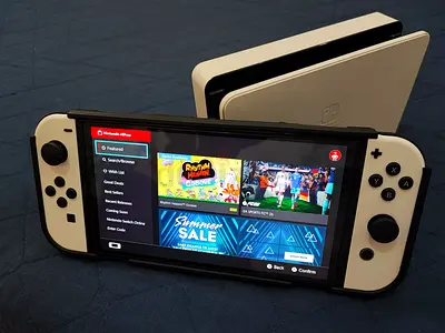 Nintendo Switch Oled Model (White) Great Condition Good As New!