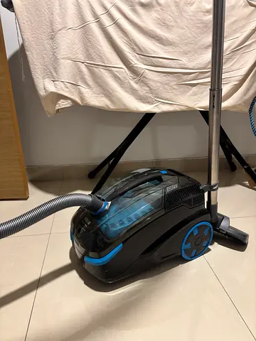 Canister Vacuum Cleaner - Compact, Bagged Model in Good Condition