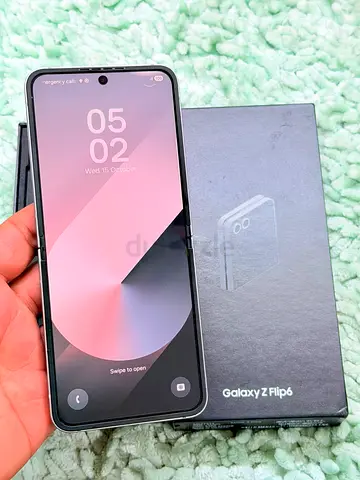 SAMSUNG GALAXY Z FLIP 6 512GB STORAGE SLIVER COLOR