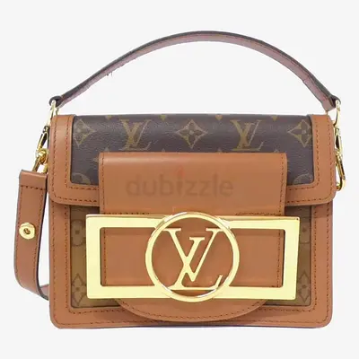 Louis Vuitton Dauphine XL Brown Shoulder Bag