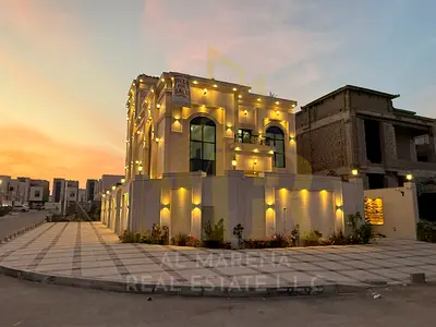 اغتنم الفرصة وامتلك فيلا فاخرة من 7غرف نوم تصميمات مودرن بتشطيبات راقية في منطقة الحليو التي تعد إحدى أجمل وأهدأ مناطق عجمان حيث تشمل جميع الخدمات ا