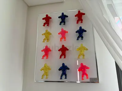 Richard Orlinski Kong Wall Sculpture Limited Edition 4/8