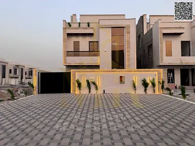 Villa for sale in Al Zahia with a private pool, luxurious design, and spacious layout, including registration fees.