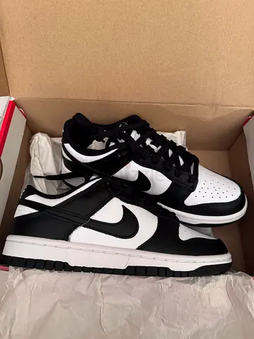 Black  White Nike Dunk Low sneakers - brand new