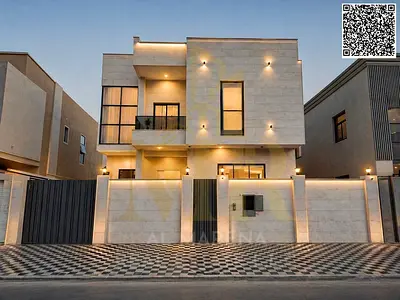 Luxury villa for sale in Al Yasmin – Two floors and a roof | 5 master bedrooms