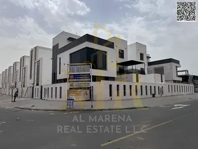 Own a luxury villa in Al Helio 2, Ajman | 6 master bedrooms (G+2) | Private pool and elevator. Price includes registration fees.