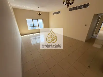 شقة غرفتين وصالة مساحات ضخمة إطلالة بحرية مباشرة | كورنيش عجمان | 2 حمام وبلكونة
