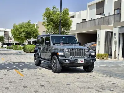 AED 2021/month | 2023 Jeep Wrangler Unlimited Sport | GCC Specs | Ref#498507