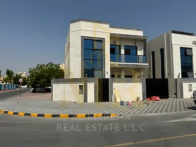 Corner villa with electricity, water, and sewage, next to the mosque. Own your dream villa and invest in a luxurious villa in the heart of Al Muwaihat