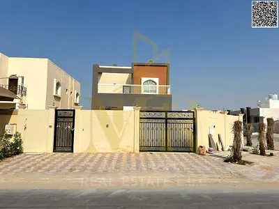 Corner villa for sale in Al Muwaihat 1 – 5000 sq ft, modern design, all services included