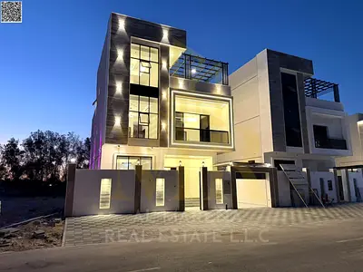 Luxury villa for sale in Al Helio 2 – 3800 sq ft built-up area | 5 master bedrooms | Modern design and super deluxe finishes | Prime location close to