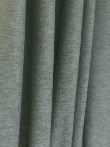 Light grey fabric blackout curtains - set of 2, good condition
