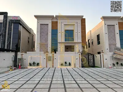 🏡 Two floors + rooftop villa in Al Helio, prime location near services, 6 bedrooms, modern design, spacious layout, price includes registration fees.