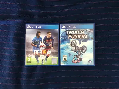 2 PS4 GAMES FOR 50 AED