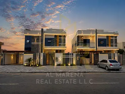 With an all-inclusive price for electricity, water, and air conditioning, own a luxurious villa for sale in Al Rawda 3 - Ajman | 5 master bedrooms | 5