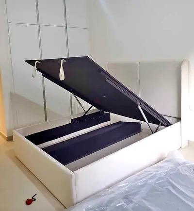 Brand New Queen Storage Bed Hydraulic