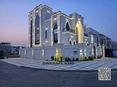 Villa for sale, including registration and ownership fees, on the main street, ready to move in, in one of Ajman's most prestigious areas. Freehold ow