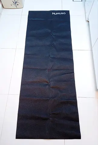 Mumuso Black Exercise/Yoga Mat - Lightly Used