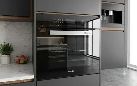 Miele Series 6 Built-in Electric Oven 60cm – Elegant Black Finish | Premium German Engineering