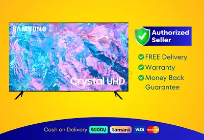 Samsung 55 inch TV Smart - 4K Brand New | Warranty | FREE Delivery, Latest Models