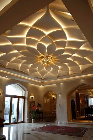 Gypsum celling