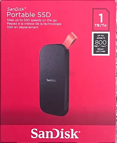 San DISK Portable SSD-1TB-Brand New-Under Warranty-Sealed