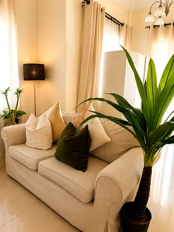 Beige 5-seater Sofa in Good Condition