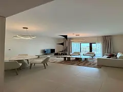 Fully Furnished | 2 Balconies | Golf and Sea View