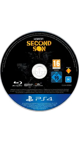 PS4 Game Disc - inFAMOUS Second Son (Disc Only)