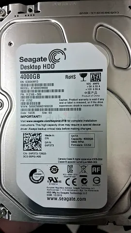 Seagate desktop harddisk