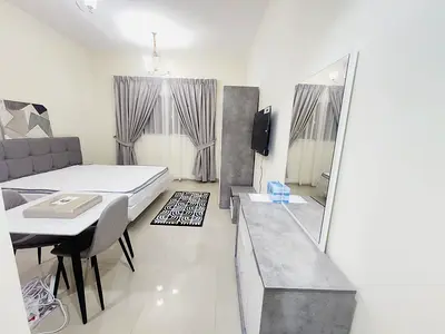 استوديو مفروش للإيجار الشهري في النهدة شامل الإنترنت