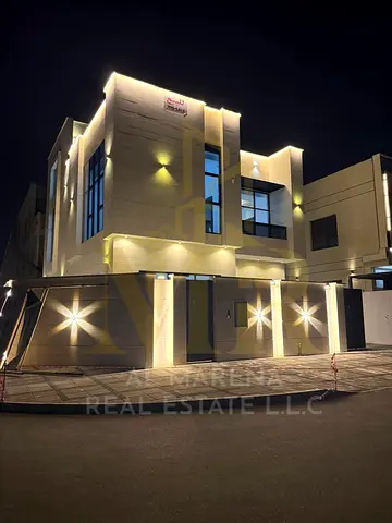 Villa in Al Yasmin Corner area, freehold ownership for all nationalities for life. Price includes electricity, water, and air conditioning.
