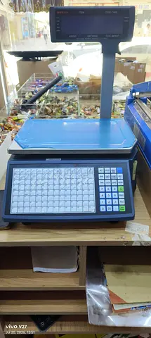 Used Electronic Retail Price Labeling Scale with Customer Display