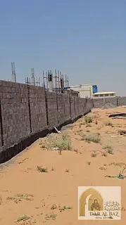 Exceptional industrial land for rent in Al Arqoub, Sharjah | Huge area of ​​394,613 sq ft | Stra