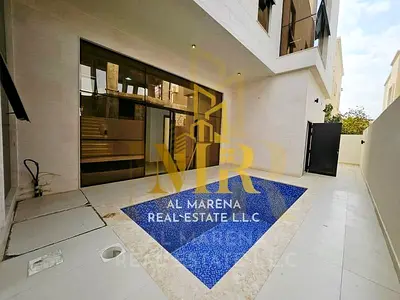 Own your dream villa! Modern design, fully furnished, registration fees included, near the mosque, and at a negotiable price. Own your dream villa! M