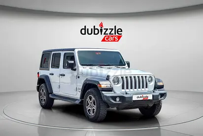 AED 1170/month | 2021 Jeep Wrangler Unlimited Sport | GCC Specs | Ref#495638