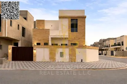 سكن واستثمار في آن واحد بسعر شامل الرسوم تملك فيلا فخمة زاوية شارعين في الباهية عجمان علي شارع محمد بن زايد في واحدة من أكثر المناطق السكنية هدوءًا ون