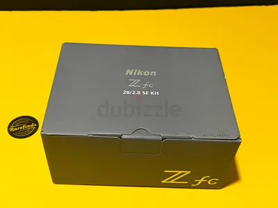Brand new Nikon Z fc with Nikor 28mm f/2.8 lens kit