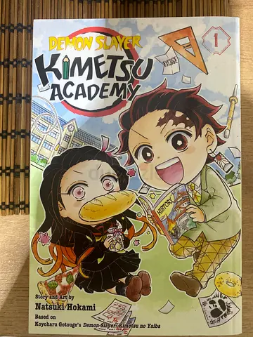 Demon slayer kimetsu academy vol 1 manga English