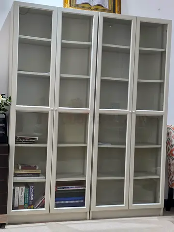 Glass-Front Bookcase / Display Cabinet - Large