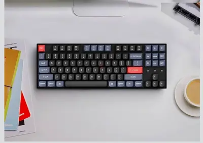 Keychron K8 Pro K8P-G3 Wireless Mechanical Keyboard | Hot-Swap Brown Switches | QMK/VIA
