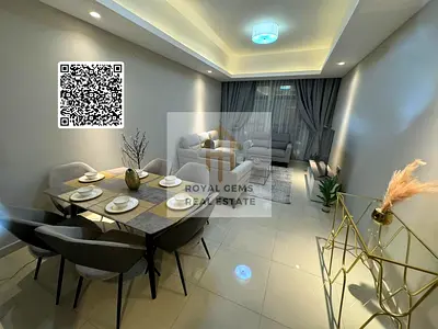 Spacious Fully Furnished 1-Bedroom Apartment for Rent at Gulfa Tower, Ajman – With Gym, Swimming Po