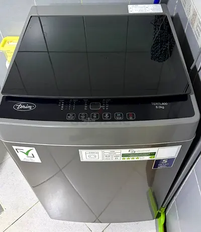 TERIM 8KG Top Load Washing Machine – Only 3 Months Old | Under Warranty