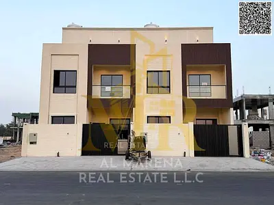 Modern villa for sale in Al Helio 2 | 4 master bedrooms | 2 floors + roof | Includes registration and ownership fees | Prime location | Only AED 1,250