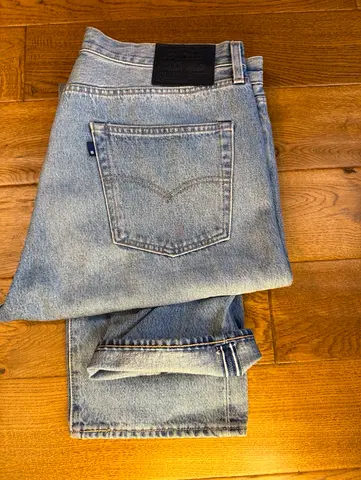 Levi’s Made And Crafted Blue Tab 501 Selvedge Denim W36 L32