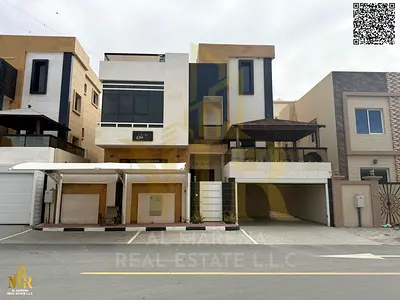 فيلا 5 ماستر طابقين وروف شامل كهرباء ومياه ومكيفات