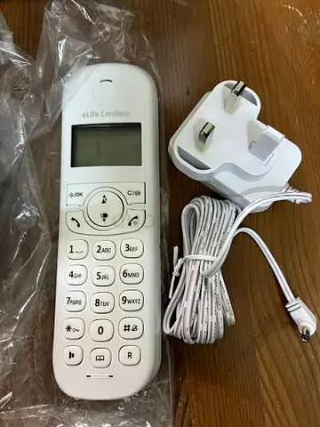 Gigaset Cordless Landline Telephone with Charging Base