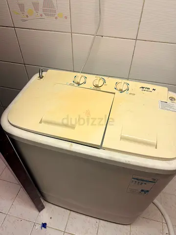 Twin-tub semi-automatic washing machine - used, excellent working condition avialable from