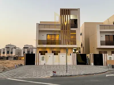 | فيلا الزاهية الفاخرة طابقين وروف  شامل رسوم التسجيل والتمليك والمكيفات المركزية  تملك حر